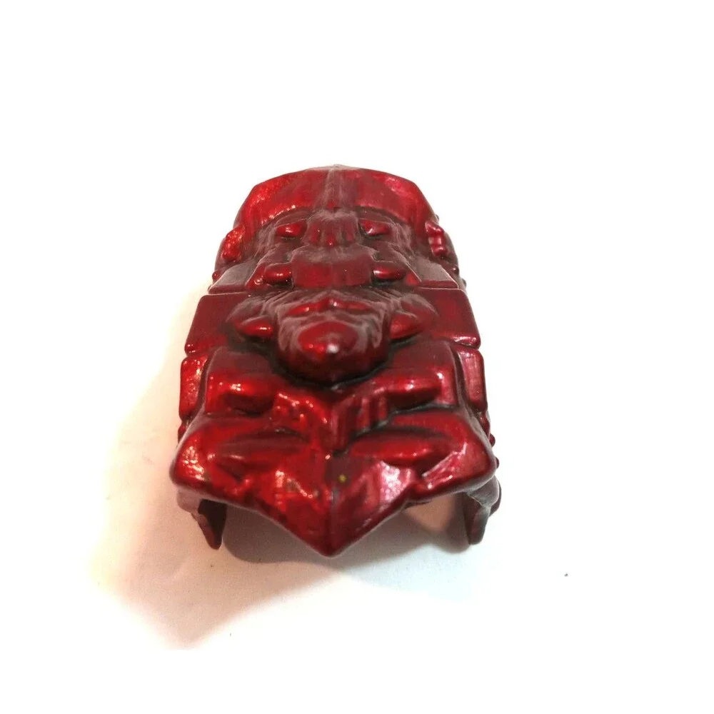 Mega Bloks Dragons Dark Metallic Red Face Mask